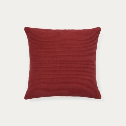 Чехол на подушку Minec терракотовый 100% лен 45 x 45 см