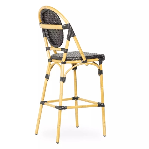Уличный барный стул из ротанга Papua