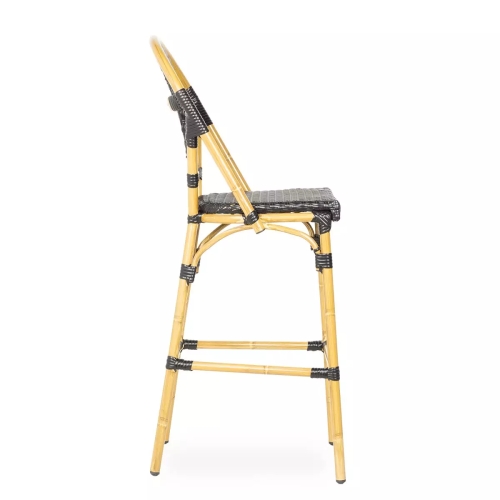 Уличный барный стул из ротанга Papua