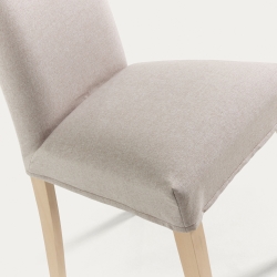 Стул Freia бежевый ножки натуральные