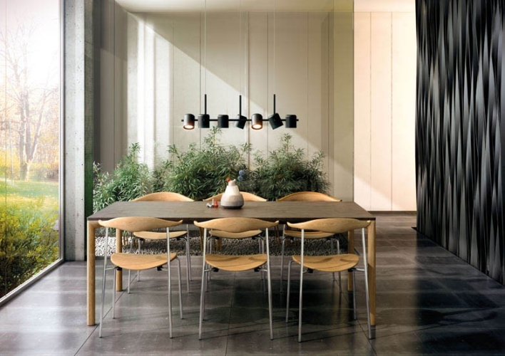 Подвесной светильник Kup 2 + модуль черный