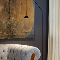 Напольный светильник CUPOLINA CUP_3939 черный