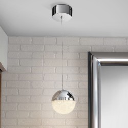 Подвесной светильник Sphere 1L Ø12 хром