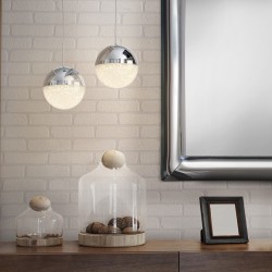 Подвесной светильник Sphere 1L Ø12 хром