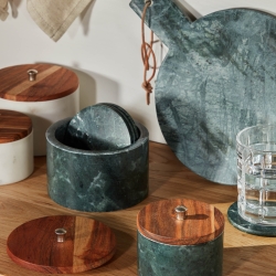 Karla контейнер для ванной комнаты зеленый маленький