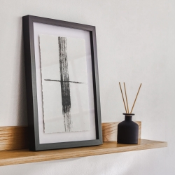 Abilen Полка из шпона дуба 80 x 15 см