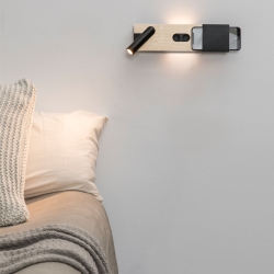 Бра с ридером Magos клен