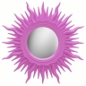 Зеркало-солнце настенное Vezzolli "Астро" Розовое