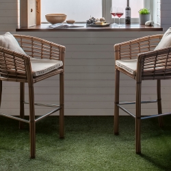 Барный стул Villa OFF WHITE