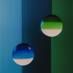 Подвесной светильник Dipping Light 40 синий