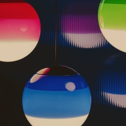 Подвесной светильник Dipping Light 40 синий