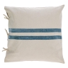 Чехол дл подушки Ziza 100% хлопок белый с синими полосами 60 x 60 cm