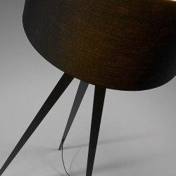 Торшер Uzagi черный