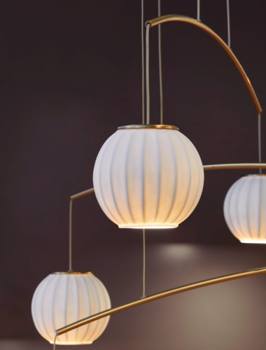 Люстра Mei Movil 6 черный