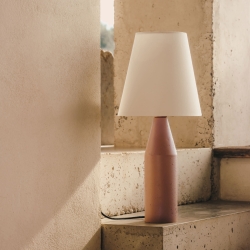 Boada Настольная лампа из металла с розовым покрытием