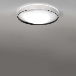 Плафон Alina Ø50 нерж.сталь/черный