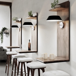 Бра Aider Satin nickel