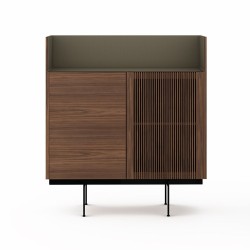 Буфет Stockholm STH221/STH224 на черных ножках 29 см