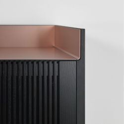 Буфет Stockholm STH221/STH224 на черных ножках 29 см