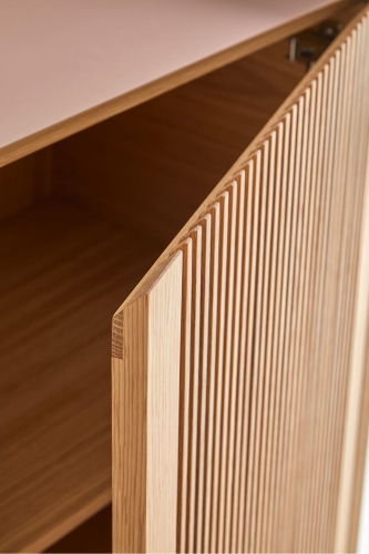 Буфет Stockholm STH221/STH224 на черных ножках 29 см