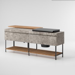 Кухонная база Double Kitchen Рабочая поверхность + BBQ + Бар KSA605700