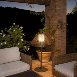 Торшер уличный Saigon Серый / коричневый 1M W70