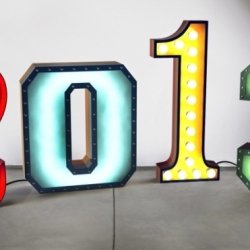 Напольный светильник NUMBER 3 GRAPHIC