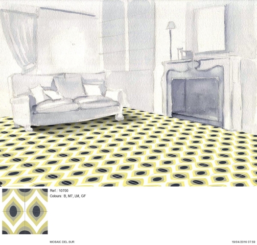 Плитка Mosaic del Sur 10700