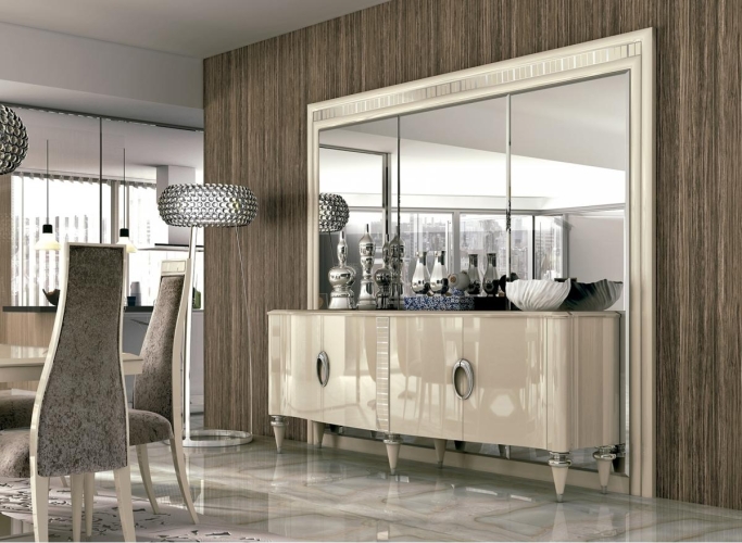 Зеркальная панель Agora 25110 276 см лак