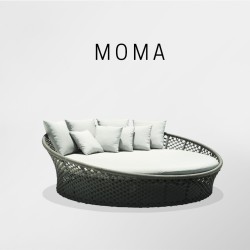 Кровать большая Moma ANTHRACITE