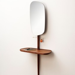 Прихожая Momentos орех /полированная латунь