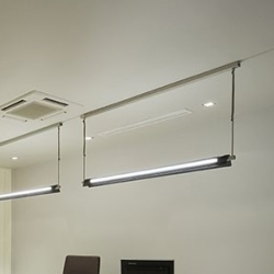 Подвесной светильник Roof LED S130 серебристый / корпус белый