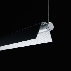 Подвесной светильник Roof LED S130 серебристый / корпус белый