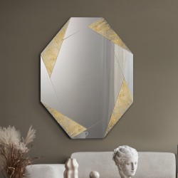 Зеркало Laverna золотое