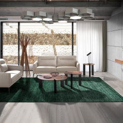 Журнальный стол 2113/MH2206A из орехового дерева и черной стали