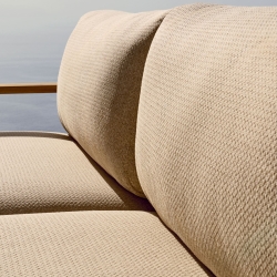 Диван Tirant 3-местный из массива тикового дерева 212 см 100% FSC