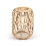 Круглый журнальный столик Kohana из ротанга с натуральной отделкой Ø 46 см