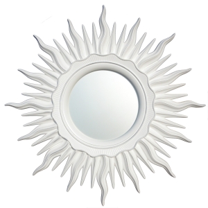 Зеркало-солнце настенное Vezzolli "Астро" Белое