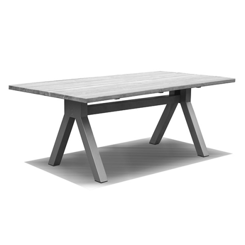 Стол обеденный Alaska WHITE WASH 220х100