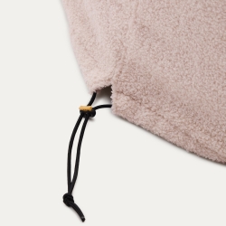 Чехол на пуф Kaeli из розового букле Ø 60 см