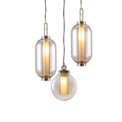 Подвесной светильник Bai T BA BA прозрачное стекло