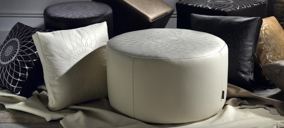 Круглый пуфик Wika