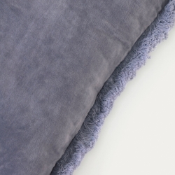 Чехол для подушки Cedella 100% хлопок с эффектом бархата синий 45 x 45 cm