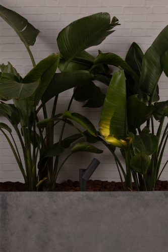 Темно-серая лампа Spy 145 на столбе LED 6W 3000K 30°