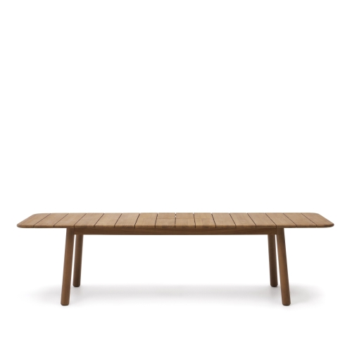 Раздвижной стол Turqueta из массива тикового дерева, 220 (294) x 100 см