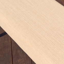 Скамейка Macaret со съемным чехлом из массива дуба с отделкой орех 120 см