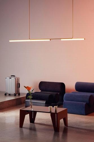 Подвесной светильник Ambrosia 210 27K/30K матовое золото