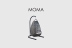Корзина для подвесного кресла Moma ANTHRACITE