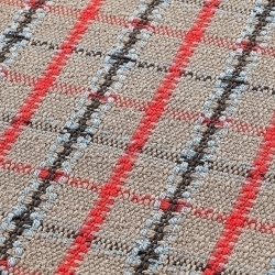 Ковер GL Tartan blue 90x200 см