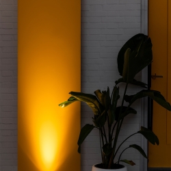 Встраиваемый ландшафтный светильник Grund 7W черный